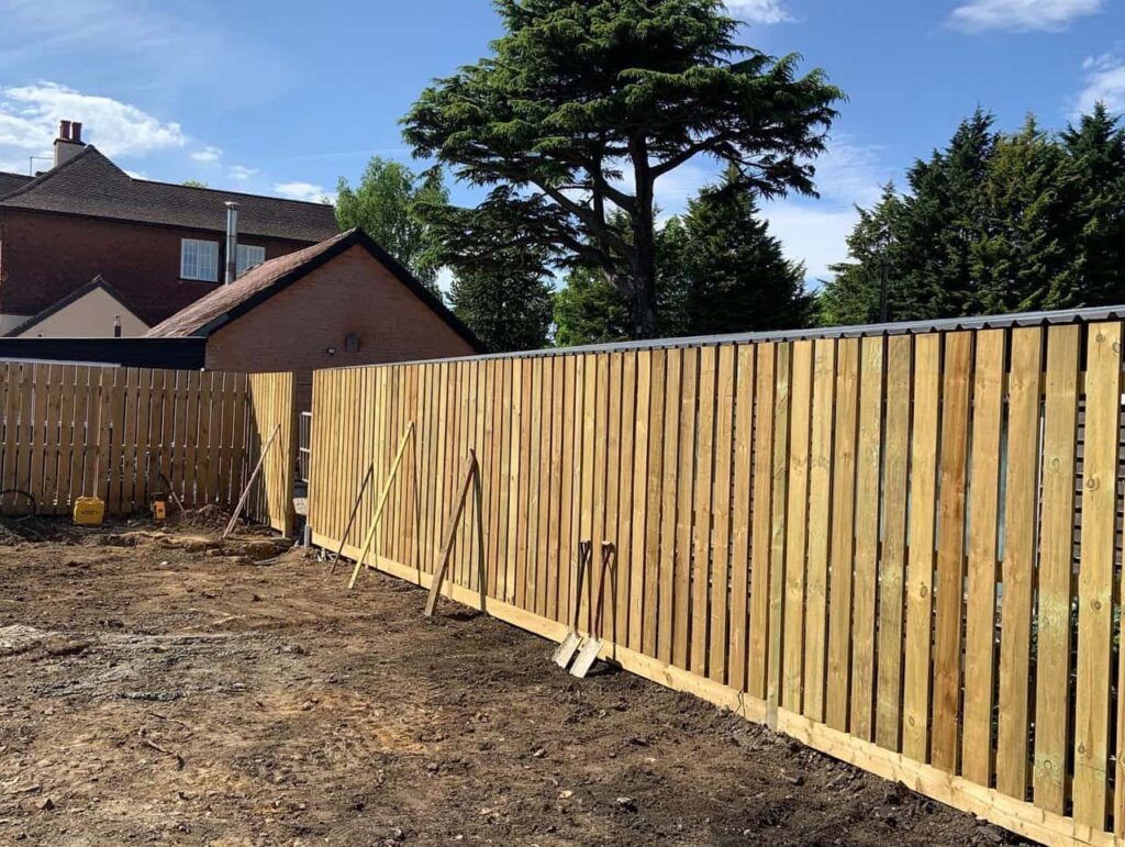 This is a photo of Bespoke custom fencing installed by Fast Fix Fencing Gravesend